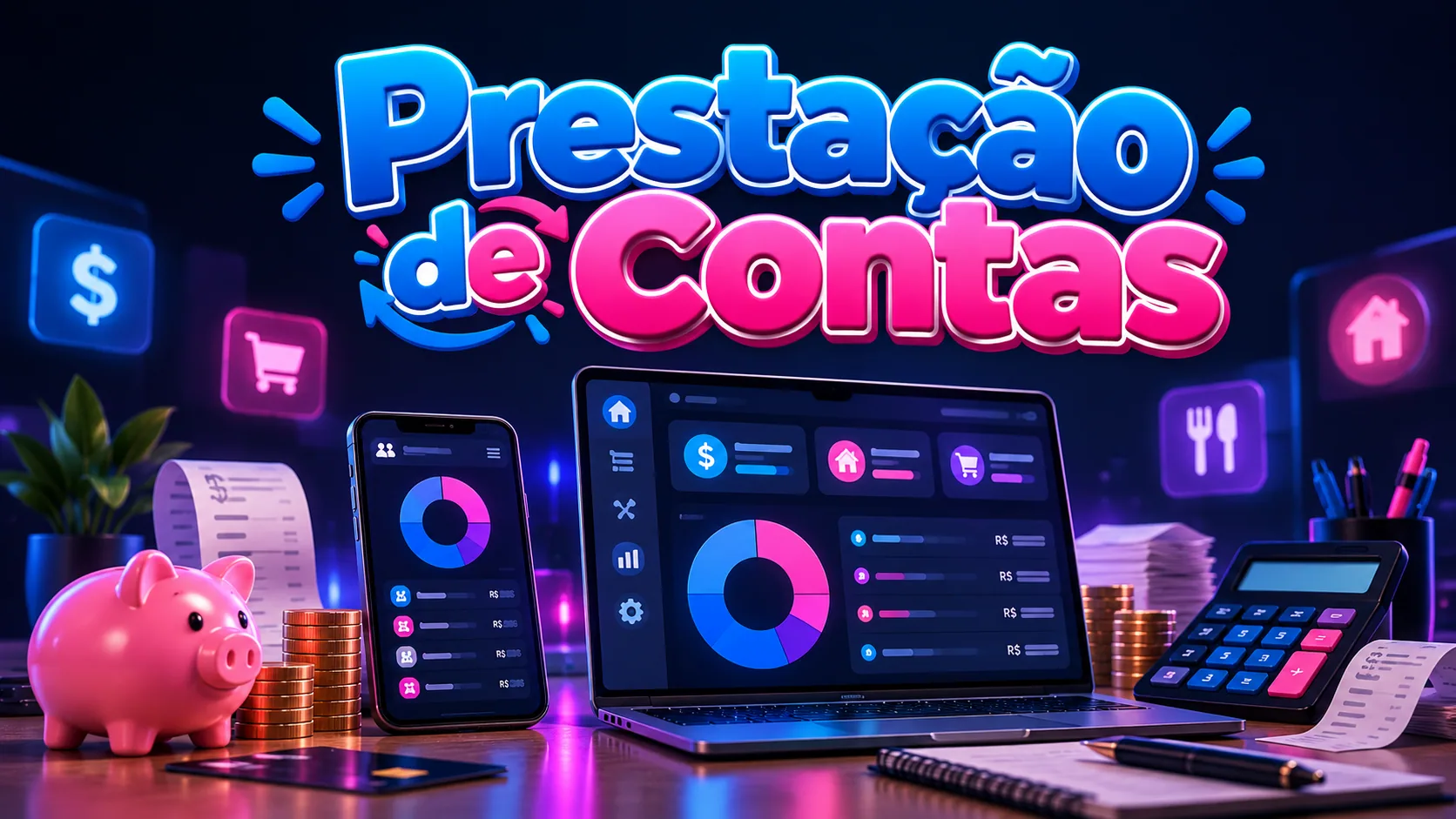 Prestação de Contas, controle financeiro da casa.